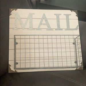 Cute wall decor for mail